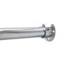 SagaSave 1 Pcs U Shaped Rod Socket Flange Heavy Duty Closet Brackets End Supports for 32 MM Closet Rod Stainless Steel Silver view 3