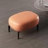 ESRADA Small Footstool Ottoman PU Leather Footrest Square Foot Stool with Non-Skid Plastic Legs Modern Pets Step Stool for Couch Desk Office Living Room B-100 * 60 * 42cm view 2
