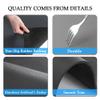 Hixingo Coffee Mat Hide Stain Rubber Backed Absorbent Retro Solid Color Dish Drying Mats for Kitchen Counter, Diatomaceous Non-Slip Drying Mat (15.8x23.6,Dark Brown) view 3