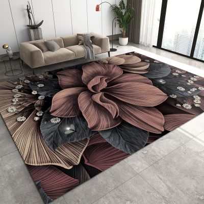 2x3 Area Rugs Retro Rustic Plant Small Entryway Mats, Luxurious Vintage Floral Close-Up Laundry Room Rug Non Slip Rugged Throw Rugs for Front Door Bedroom Bedside
