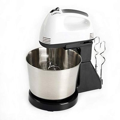7 Speed Electric Food Mixer Table Stand Cake Dough Mixer Handheld Egg Beater Blender Baking Whipping Cream Machine