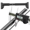 Shower Curtain Rod, No Drill Tension Shower Rod, 161"-197", 63"-98", 83"-118", 16"-22", Anti-Slip Tension Rod for Bathroom, Closet, Window, Room Divider (Color : Black, Size : 27"-47") view 1