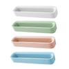 Ciieeo 4pcs Wall-mounted Slippers Storage Rack Easy Install Hooks Tidy Bathroom view 4