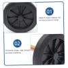 HEALLILY 1Set Trash Can Wheels with Thickened for Garbage Can Pulley System for Easy Mobility and Installation for Outdoor Use view 3
