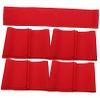 SHOWERORO 5pcs Solid Color Satin Table Runner for Wedding Birthday and Party Decorations Elegant Tablecloth for Banquets Home Events and Special Occasions view 1