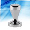 Ciieeo Stainless Steel Coffee Tamper with Flat Base Coffee Bean Press Tool for Espresso Lovers Professional Espresso Machine Accessory for Even Pressure Distribution view 2