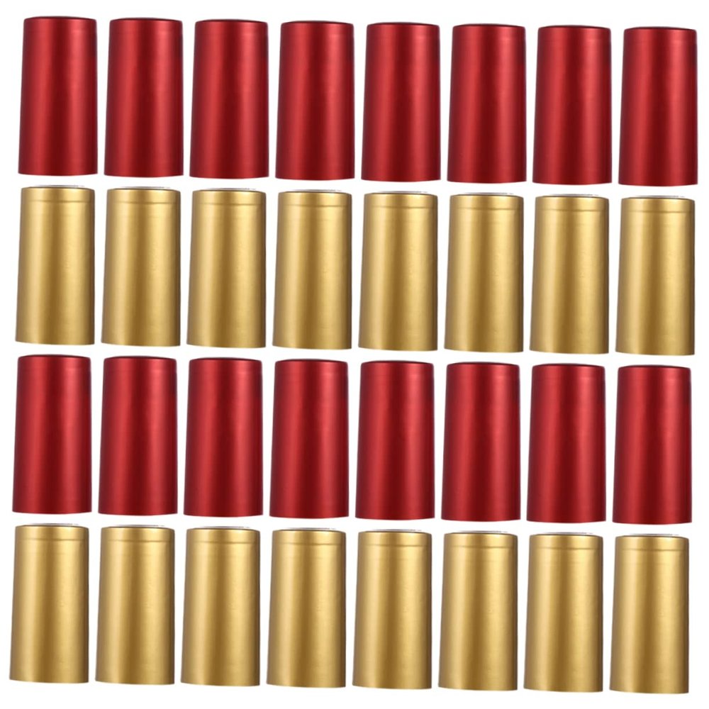 HOLIDYOYO Wine Bottle Seal Heat Shrink Caps 200 Pack Heat Shrink Wrap Seals for Wine Bottles High- Easy to Use