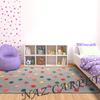 Naz Carpet Kids Collection Wool Area Rug Indian Handmade Arts with 0.5 Inch Thickness (Color Multi 7x10 Feet) view 2