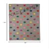 Naz Carpet Kids Collection Wool Area Rug Indian Handmade Arts with 0.5 Inch Thickness (Color Multi 7x10 Feet) view 3