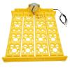 Chicken Coop Egg Tray, Egg Turning Tray Multifunction Automatic Egg Turner Incubator Tray for 16 Duck Eggs 16 Eggs 72 Quail Eggs Incubation(AC110V) view 1