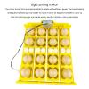 Chicken Coop Egg Tray, Egg Turning Tray Multifunction Automatic Egg Turner Incubator Tray for 16 Duck Eggs 16 Eggs 72 Quail Eggs Incubation(AC110V) view 3