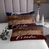 Erosebridal United States Coverlet Set 4th of July Independence Day Bedspread Set, Wooden Planks Painted As USA Flag Quilt Set, Federal Freedom Patriotic Country Style Bedding Set King Size view 3