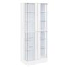 Coaster Home Furnishings - Cabra - 4-Door LED Curio Cabinet with Engineered Wood and Tempered Glass Shelves - Living Room - White High Gloss - 950397 view 4