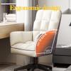 Aimeryup Computer Chair Desk Office Chairs Makeup Vanity Chair with Armrests Swivel Rolling Chair,Reading Chair for Living Room Office Dining Room Furniture(Color:Gray-1) view 4