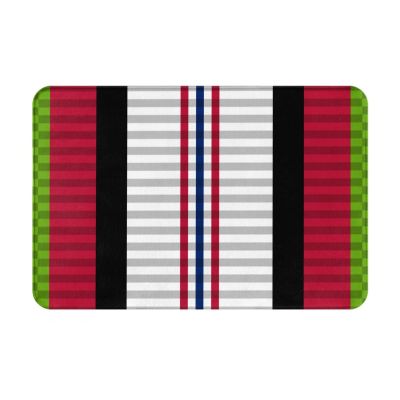 SIYTUAU Afghanistan Campaign Medal Ribbon Bathroom Rugs 16x24 Inch Ultra Soft Non Slip Bath Mat Kitchen Bedroom Rug Door Mat