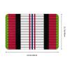 SIYTUAU Afghanistan Campaign Medal Ribbon Bathroom Rugs 16x24 Inch Ultra Soft Non Slip Bath Mat Kitchen Bedroom Rug Door Mat view 3