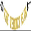 The Verdict is in Banner, Lawyer Graduation Decorations, Law School Supplies Gold view 1
