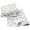 HIORIE Imabari Towel, 3 Piece Hand Towel Set, Japanese Towels, Wave Pattern, Soft and Highly Absorbent, Stone Grey view 1
