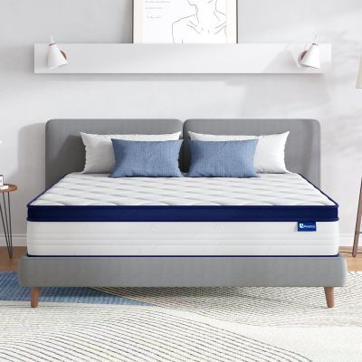 Avenco 10 Inch Twin Mattress in a Box, Hybrid Mattresses for Pain Relief & Motion Isolation, CertiPUR-US Certified