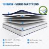 Avenco 10 Inch Twin Mattress in a Box, Hybrid Mattresses for Pain Relief & Motion Isolation, CertiPUR-US Certified view 3