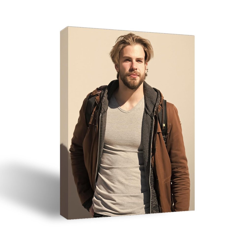 DIYKST Custom Canvas Prints with Your Photos Personalized Canvas Wall Art Picture Framed Canvas Customized for Home Decor 24x36 inches