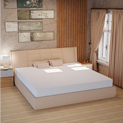 Dopinmin 8 inch Mattress,King Size Base Foam Mattress CertiPUR-US Certified,Breathable Bed Mattress for Cooler Sleep Supportive & Pressure Relief,Removable Soft Cover,Fiberglass Free