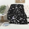 Anime Blanket Halloween, Soft Cozy Warm Flannel Plush Blankets for Home Office Bedroom Napping Watching TV Traveling Camping (Horror, 40"x50") view 2