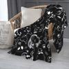 Anime Blanket Halloween, Soft Cozy Warm Flannel Plush Blankets for Home Office Bedroom Napping Watching TV Traveling Camping (Horror, 40"x50") view 4