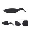 MAGICLULU 4pcs Checkered Kitchen Utensil Holder Black Heat Resistant Spoon Rest Hook for Wall Cabinet view 2