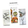 MAGICLULU 4pcs Checkered Kitchen Utensil Holder Black Heat Resistant Spoon Rest Hook for Wall Cabinet view 3