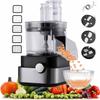 CHRISK 600W Electric Vegetable Dicer,5 in 1 Commercial Vegetable Cutter,with Ground Meat/Diced/Shredded/Sliced,6/8/10/13/15Mm Dicing Molds view 1