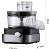 CHRISK 600W Electric Vegetable Dicer,5 in 1 Commercial Vegetable Cutter,with Ground Meat/Diced/Shredded/Sliced,6/8/10/13/15Mm Dicing Molds view 2