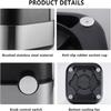 CHRISK 600W Electric Vegetable Dicer,5 in 1 Commercial Vegetable Cutter,with Ground Meat/Diced/Shredded/Sliced,6/8/10/13/15Mm Dicing Molds view 3