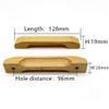 Wooden handles,wooden knobs for drawers 2pcs 96mm Wooden Drawer Knobs Pulls Handles - Kitchen Cabinets Furniture Dresser Wardrobe Cupboard Drawer Knobs Pulls Handles ( Color : Hole Distance:96mm ) view 2