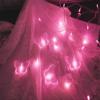 Cynzia Butterfly Curtain Lights, 8 Modes 48LED Twinkle String Light with Remote 4.9FT USB Powered Window Fairy Light, Decorative Lights for Bedroom, Party, Wedding, Holiday, Christmas (Pink) view 4