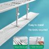 WYHBXD Adjustable Air Conditioner Deflector Confinement Air Deflector Outlet Air Wing Air Cooled Baffle Wind Direction Telescopic Windshield for Vents Sidewall (Size : 96cm/38) view 3