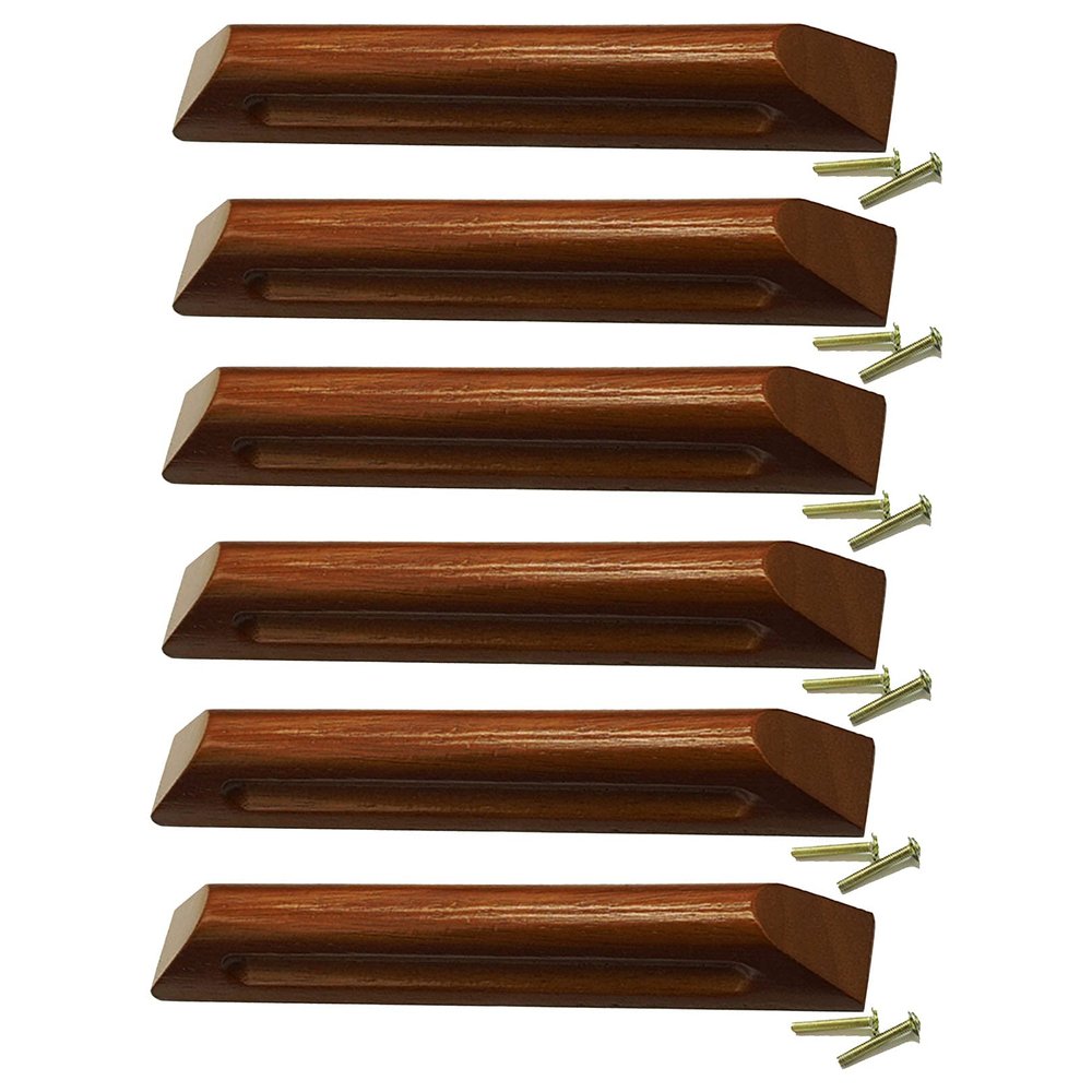 Wooden handles,wooden knobs for drawers Wooden Cabinet Knobs Drawer Handles Pulls Knobs Cupboard Handles Kitchen Door Handles Furniture Hardware Dresser Knob Handles, Screws Included,6 PCS (Hole Dista