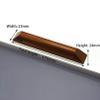 Wooden handles,wooden knobs for drawers Wooden Cabinet Knobs Drawer Handles Pulls Knobs Cupboard Handles Kitchen Door Handles Furniture Hardware Dresser Knob Handles, Screws Included,6 PCS (Hole Dista view 2