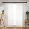WIN4ALL Bronze Heavy Duty Curtain Rods for Windows 72 to 144 inch, 1 Inch Long Adjustable Decorative Curtain Rods For Bedroom, Living Room (Bronze,16"-150) view 2