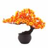 Artificial Jasmine Flower, Outdoor UV Resistant No Fade Artificial Plants, Fake Small Wild Flowers for Bedroom, Living Room, Office, Hotel & Coffee Shop,Sunset Red view 1