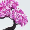 Artificial Jasmine Flower, Outdoor UV Resistant No Fade Artificial Plants, Fake Small Wild Flowers for Bedroom, Living Room, Office, Hotel & Coffee Shop,Sunset Red view 4