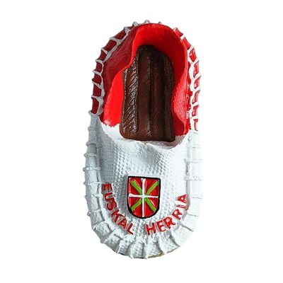 3D Basque Country Spain Fridge Magnet Travel Souvenir Refrigerator Decoration Resin Hand Painted Craft Collection