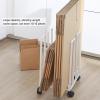 XLIHAWY Carton Storage Cart, Metal Carton Stand, Carton Organizer Rack with Wheels, Portable Movable Carton Shelf, Cartons Divider(White,11.8x9.8x16.9in/2set) view 4