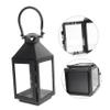 Cabilock 1pc Nordic Iron Lantern Candlestick Creative Xmas Decor for Garden Home and Holiday Celebrations and Design Space-Saving Tabletop Tree Ornament view 3