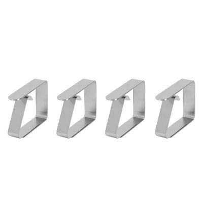 Gsycle Tablecloth Clips, 4Pcs Picnic Table Clips Table Cloth Holders Tablecloth Clamps Heavy Duty Clips Clamp for Dining Restaurant