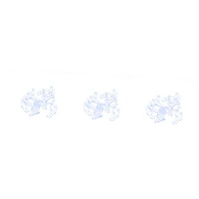 ARTIBETTER 30pcs Led Rope Light Holders PVC Mounting Clips for Round Rope Lights Easy Install