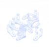 ARTIBETTER 30pcs Led Rope Light Holders PVC Mounting Clips for Round Rope Lights Easy Install view 2
