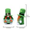 St Patricks Day Gnomes Decorations, 1 Pack Gnomes Plush Lucky Green Shamrock Home Table Decor Ornaments for Irish Saint Patrick's Day view 4
