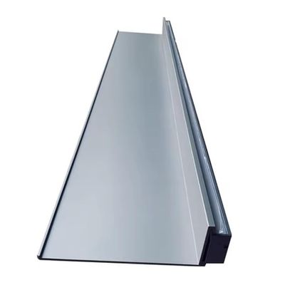 GRRICEPL Aluminum Alloy Button Type Double-Sided Light-Emitting Shelf, Wall Mounted Bookshelf, in Illuminated LED Light and Transformer Detachable (Color : Gray, Size : 120x20cm)