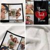 casecoco Custom Blanket with Photos, Personalized 10 Photos Collage Throw Blankets Flannel Picture Bed Blanket Customized Valentine Birthday Wedding Gift for Family Wife Husband Mom Dad Couple Friends view 4